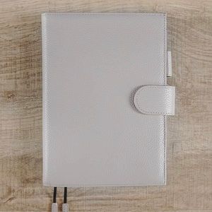 Moterm A5 Pebble Gray Notebook Cover with Pen Loop